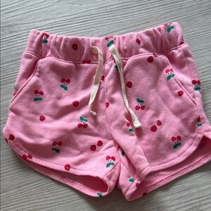 Old Navy Pink Cherry Pattern Kids Shorts